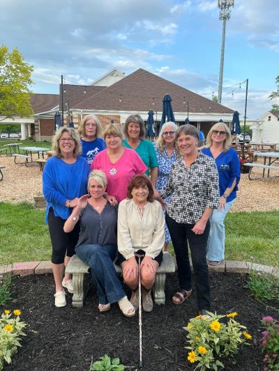 seated: Erica Kubea, Jane Thomas
standing: Karen Lewis, Pam Rodkey, Janet Sullivan, JoAnn Flynn, Sara Shwager, Crystal Kahut, Debbie Cunningham